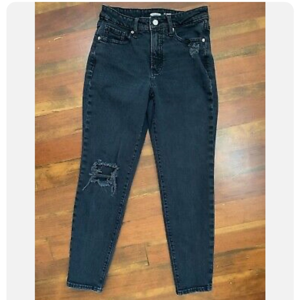 Old Navy OG straight distressed denim